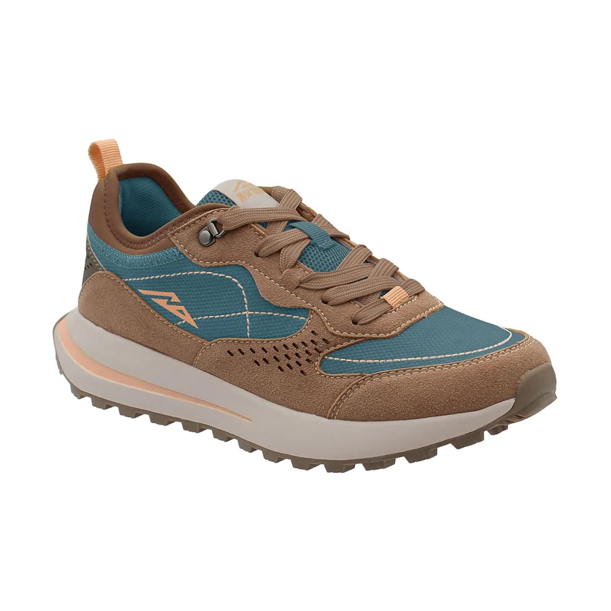 MEDIUM BROWN/TEAL