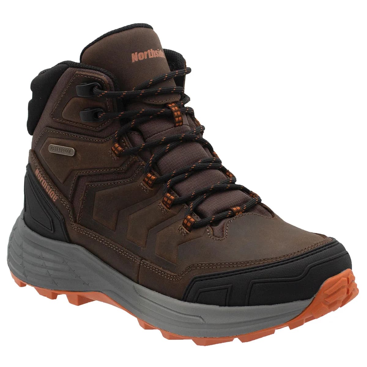 DARK BROWN / ORANGE