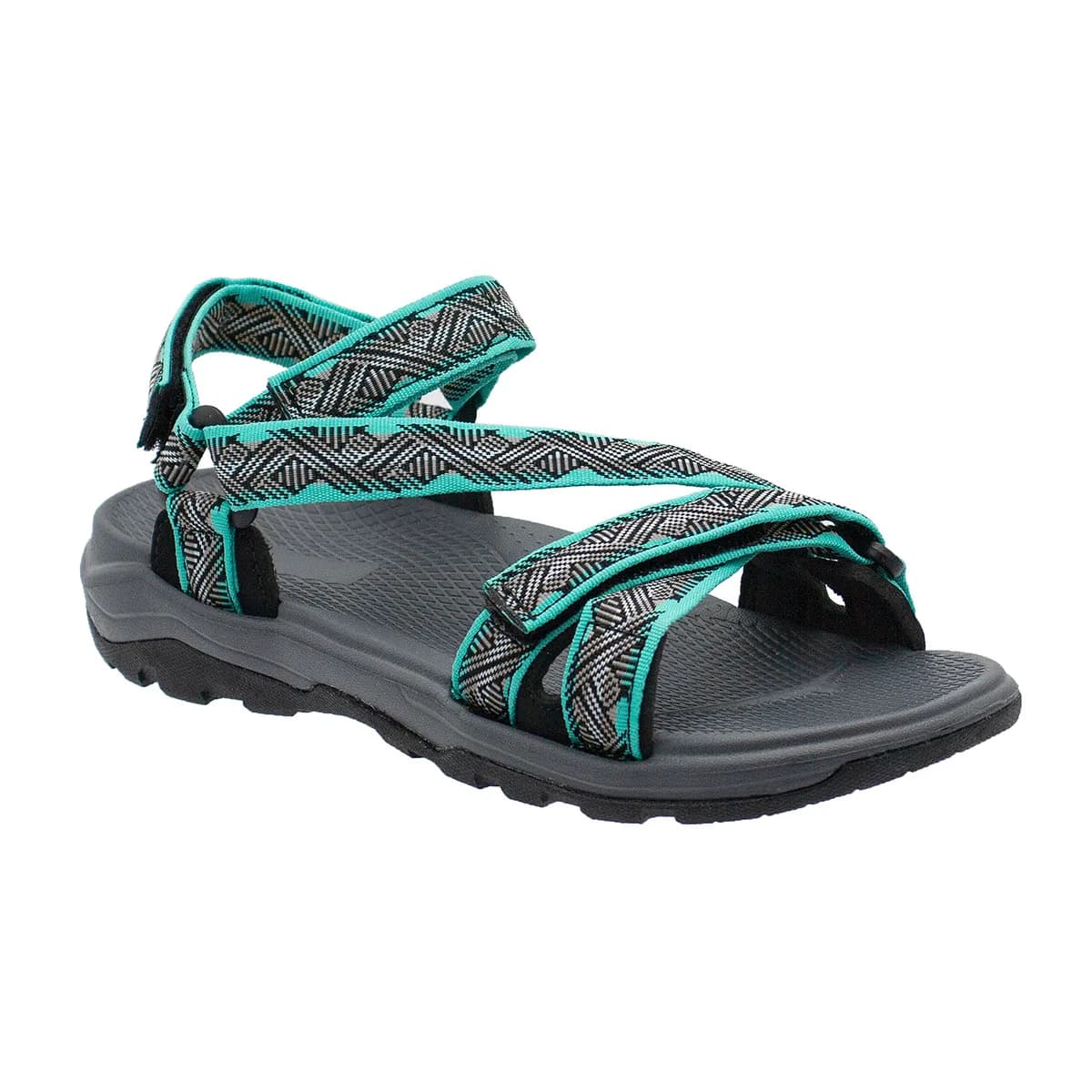 BLACK / AQUA